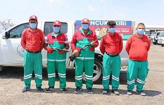 Karaköprü’de Kurban Bayramı mesaisi