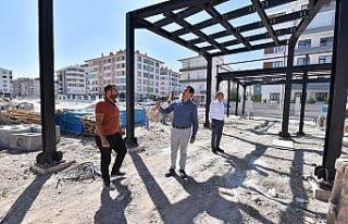 Karatay’da Trafik Eğitim Parkı’nın yapımı...