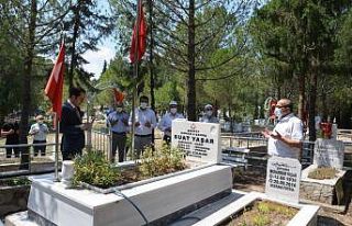 Kargı’da şehitlikler ziyaret edildi