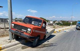 Karıştığı kaza sonrası plakalarını söktüğü...