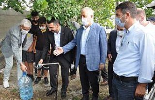 Kars’ta 100 yıllık susuz köy suya kavuştu