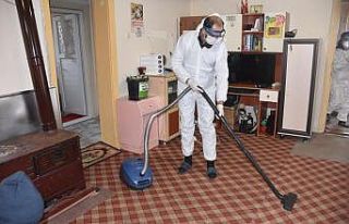 Kars’ta evde yaşlı bakım hizmeti devam ediyor