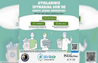 Kartal’da toplanan atıklar hediye çekine dönüşüyor