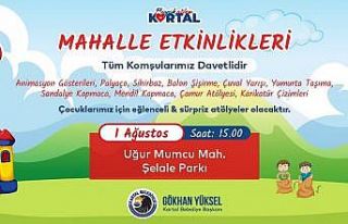 Kartallı çocuklar bu hafta sonu mahalle etkinlikleri...