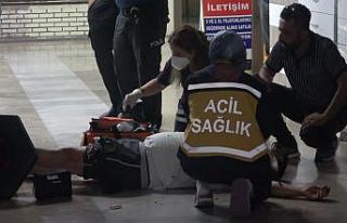 Kavgada tabancasını kaptırdı, bacağından vuruldu