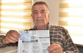 Kaybettiği kimliği 70 yaşındaki çiftçinin kabusu...