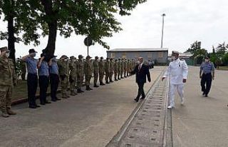 Kaymakam Çorumluoğlu güvenlik güçleri ile bayramlaştı
