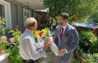 Kaymakam Göktaş şehit ailelerini ve gazileri ziyaret...