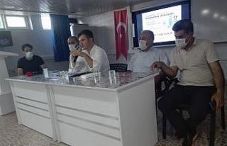 Kaymakam Karaloğlu başkanlığında Covid-19 toplantısı