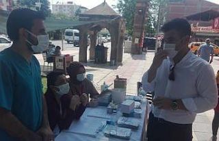 Kaymakam Karaloğlu, vatandaşları aşı olmaları...