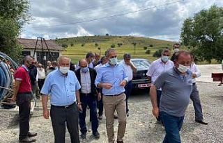 Kaymakam Pişkin, Kilkuyu’da vatandaşlarla buluştu