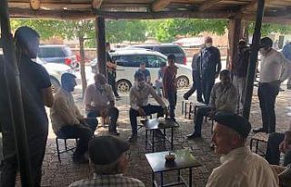 Kaymakam Zeyrek’ten toplu çalışma alanlarına...