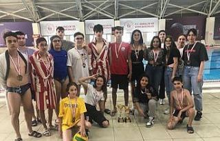 Kayseri Olimpik Sutopu 1 gümüş 1 bronz madalya...