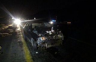 Kayseri’de sürüye dalan otomobilin sürücüsü...