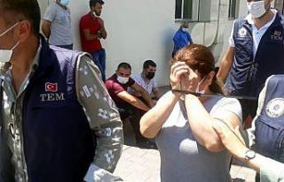Kayseri’de terör örgütü şüphelisi 3 kadın...