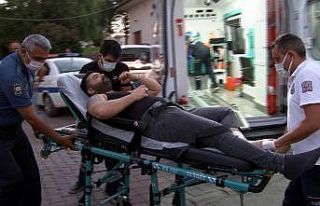 kazara kendini vuran şahıs yaralandı