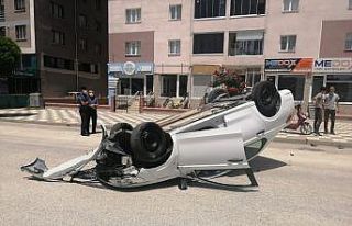 Kazayı ucuz atlattı