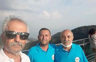 Kazdağları’nda seyir terasına büyük ilgi