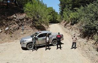 Kazdağları’nda yangın alarm seviyesi kırmızıya...