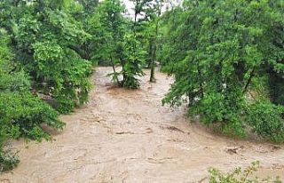 Kdz. Ereğli’de sel dükkanları vurdu