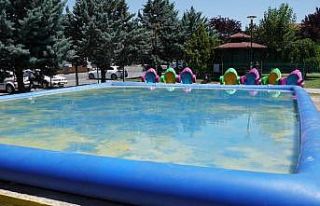 Keçiören’de çocuklar için mini bot keyfi