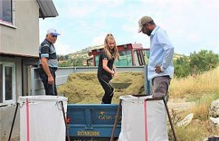 Kekik tarlasından milli takıma