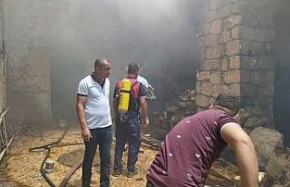 Kereste deposundaki yangın korku dolu anlara neden...