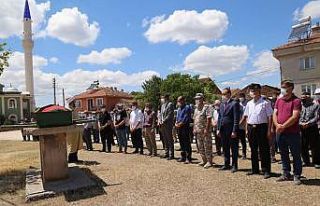 Kıbrıs Gazisi Ahmet Eroğlu toprağa verildi