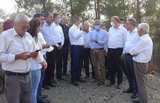 Kilis’teki orman yangınında en büyük korku rüzgar