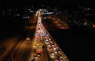 ’Kilit kavşak’ Kırıkkale’de gece yarısı...