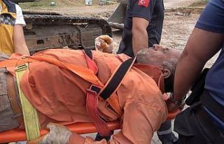 Kırıkkale’de göçük altında kalan işçi kurtarıldı