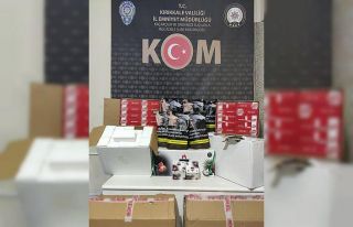 Kırıkkale’de kaçak tütün operasyonu
