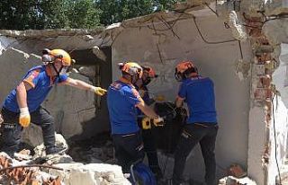 Kırklareli’nde deprem tatbikatı yapıldı
