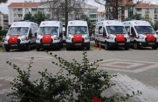 Kırşehir’e 5 yeni ambulans