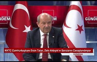 KKTC Cumhurbaşkanı Tatar: “Cumhurbaşkanı Recep...