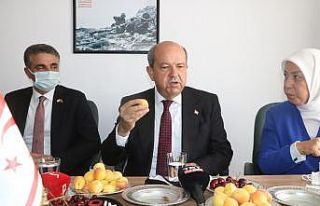 KKTC Cumhurbaşkanı Tatar’dan Malatya kayısısına...