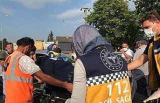 Kocaeli’de tır ile otomobil çarpıştı: 2 yaralı