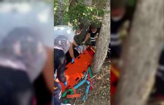 Kontrolden çıkan otomobil takla attı: 2’si çocuk...