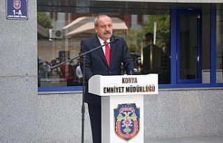 Konya İl Emniyet Müdürü Aydın veda etti