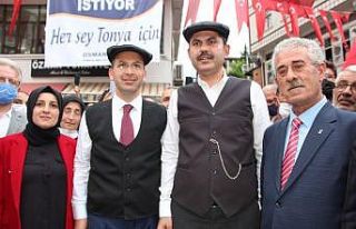 Konyalı Bakan Kurum’un Tonya ziyareti renkli görüntülere...