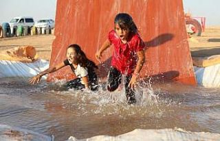 Korucuyu önlem olmayan parkur tehlikeye davetiye...