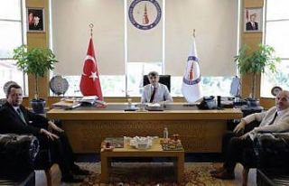 KOSGEB İl Müdürü Tonkuş’tan Rektör Uysal’a...