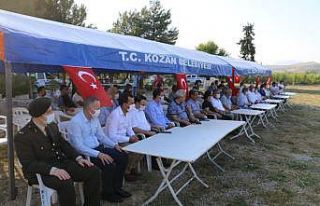 Kozanlı 15 Temmuz şehidi kabri başında anıldı
