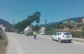 Kumru’da trafik denetimleri sürüyor