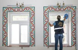 Kurban Bayramı öncesi camiler pırıl pırıl