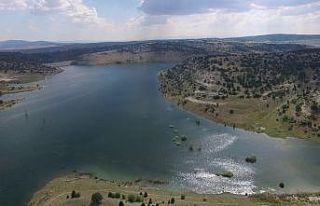 Kureyşler barajına göletten su salımı