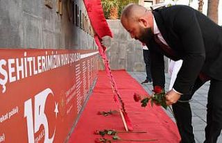 Kuşadası 15 Temmuz Şehitlerini andı