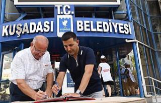 Kuşadası Belediyesi’nde işçi bayramı