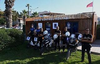 Kuşadası’nda yeni zabıta kontrol noktası hizmete...