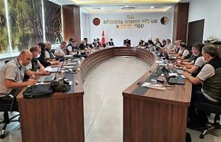 Kütahya Orman Bölge Müdürlüğünde değerlendirme...